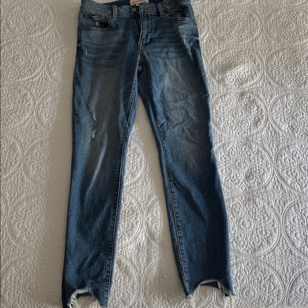 Lucky Brand Bridgette High Rise Skinny Jeans Size 2/26